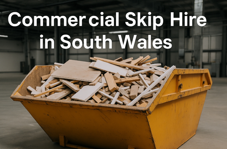 Commercial Skip Hire in South Wales